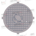 Крышка люка чугунного тяжелого Т (С250)-1-60
